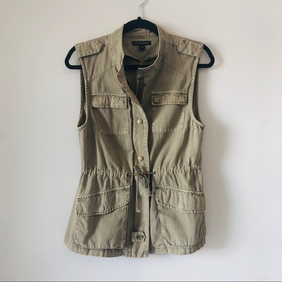 British Khaki Army Green Vest - Picture 4 of 4
